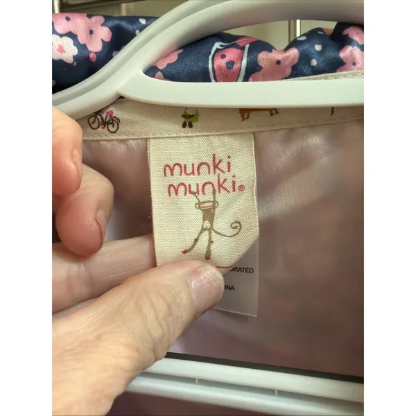 Munki Munki Women's Pajamas Sz S Satin Floral Wine Mimosa Champagne Sleep Set PJ - Image 5