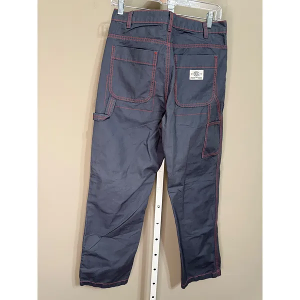 BDG Urban Outfitters Slate Gray Canvas Carpenter Pants Utility‎ Skater 28 NWOT - Image 4