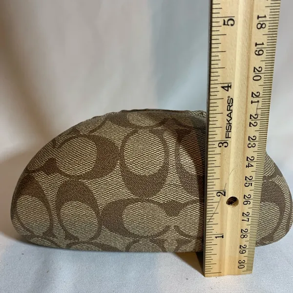 Coach Monogram Hard Clamshell Sunglass Case - Image 5