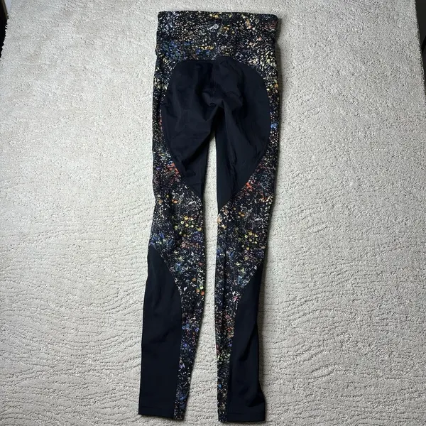 Women's Lululemon 4 Wake And‎ Train Tight 28" Floral Athletic Yoga Running - Image 4