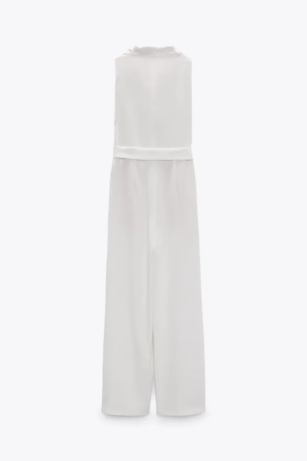 ZARA jumpsuit white romper kaftan - Image 7