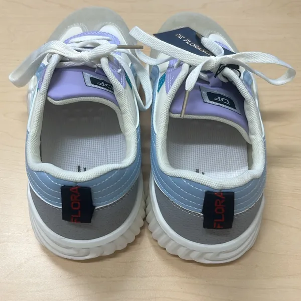 DeFlorance DF Cloudea Sneakers Purple and Blue Size 8.5 - Image 9