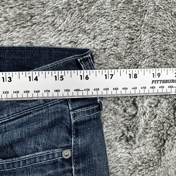 7 For All Mankind Bootcut Denim Jeans Women's 29 - Image 7