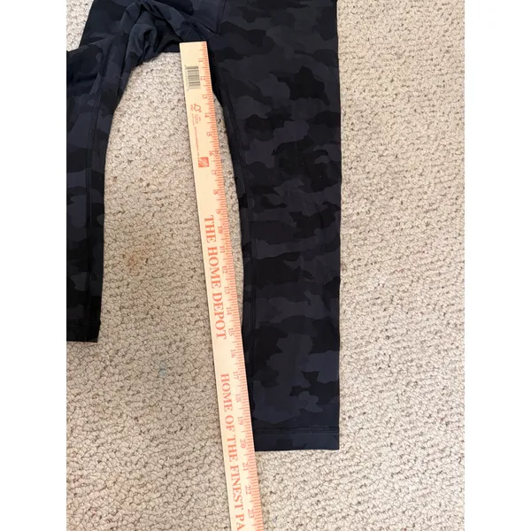 Lululemon Wunder Train High Rise Crop 21 Heritage 365 Camo Deep Coal Multi Sz‎ 4 - Image 7