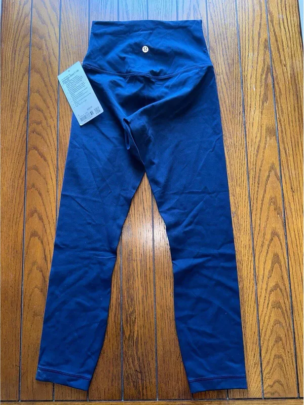 Lululemon Align High Rise 23” True Navy Size 4 NWT - Image 2