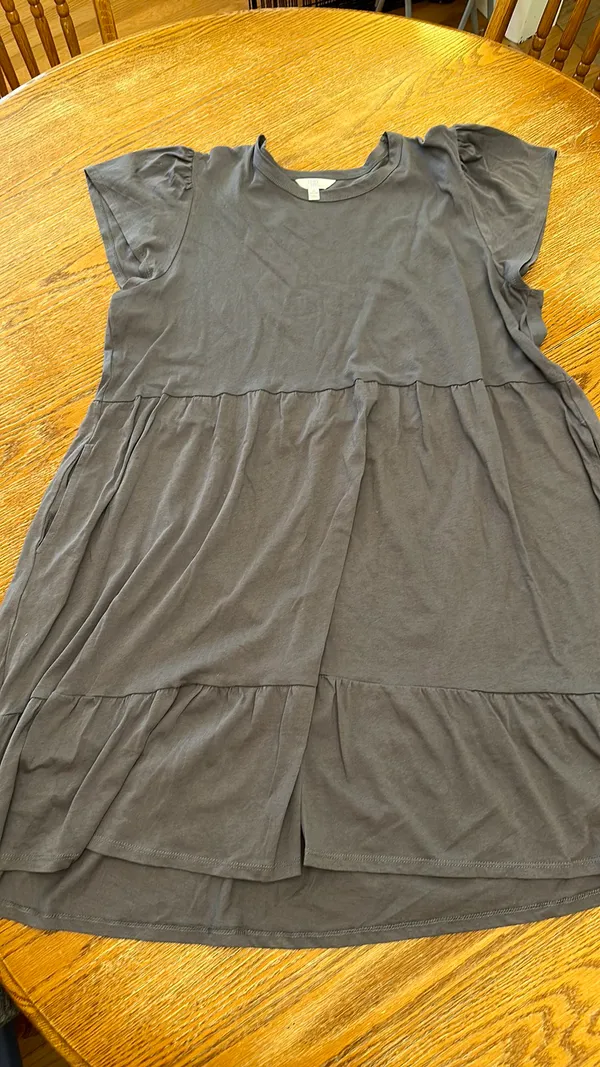 Time And Tru Gray/blue Dress - Image 2