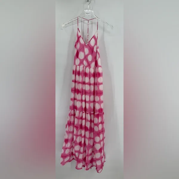 ANTHROPOLOGIE Geneva Tiered‎ Maxi Dress by Maeve Size small - Image 4