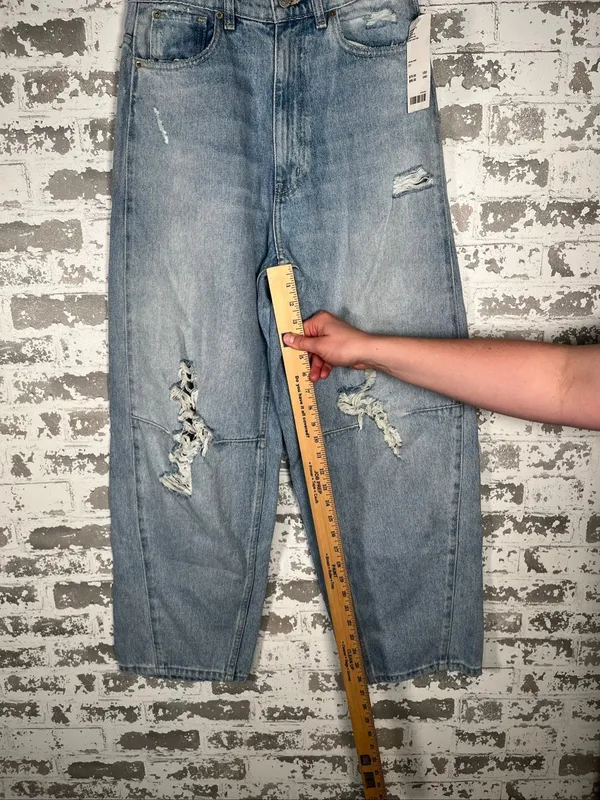 BDG urban outfitters | women nwt denim high rise extreme baggy jeans - Image 7