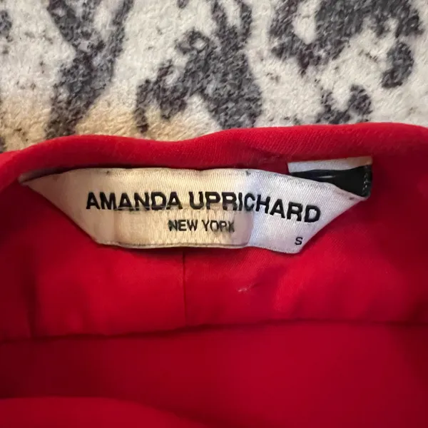 amanda uprichard jasalina side ruched dress - Image 12