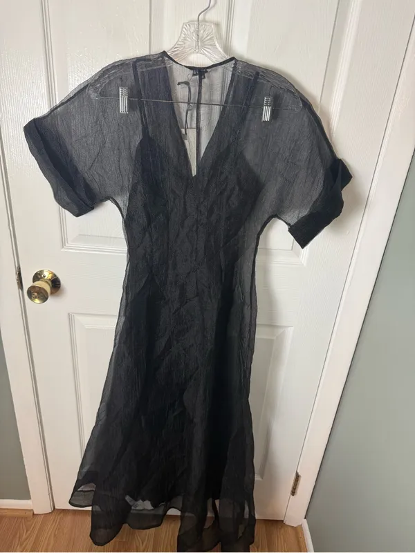 Staud Elle Dress in Black XS - Image 6