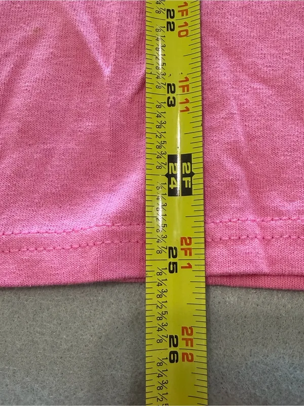 Women's Pink Breast Cancer Statement Tee Size Medium #260310 - Image 3