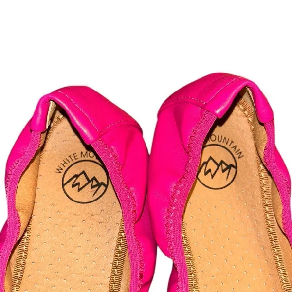 White Mountain Slip on  Pink Ballet Flats(Size 7.5M) - Image 9