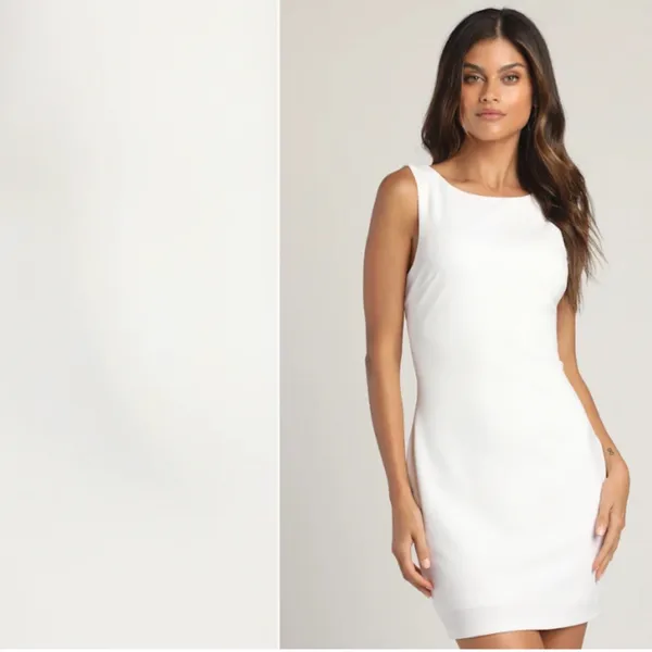 LULUS Bridal Bachelorette Engagement Bridal Shower Sexy Honeymoon Mini Dress - Image 3