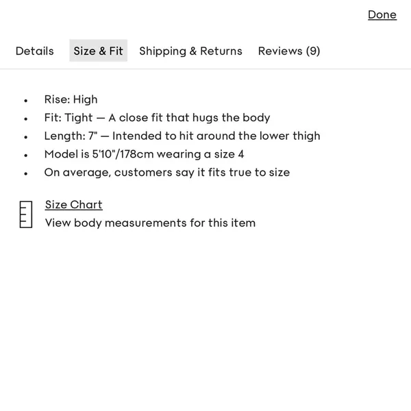Aritzia Golden LIFE New Cheeky Hi-Rise 7" Short - Image 14