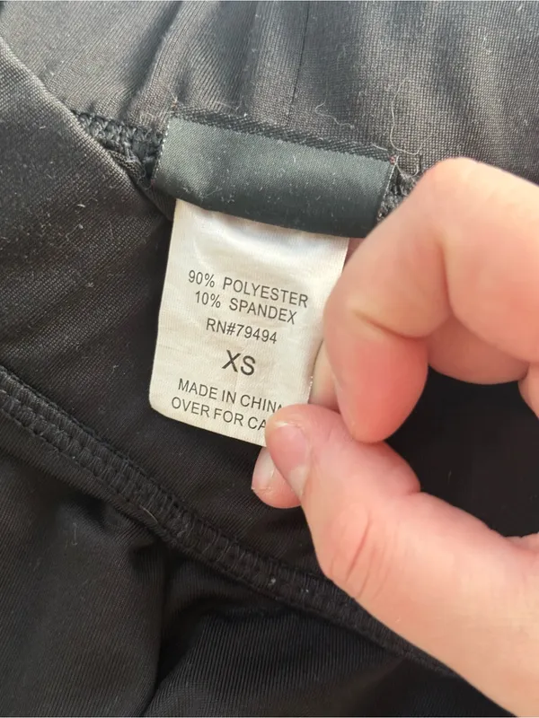 Hooters Y2K Authentic Black Ultra Mini Shorts Size XS - Image 4