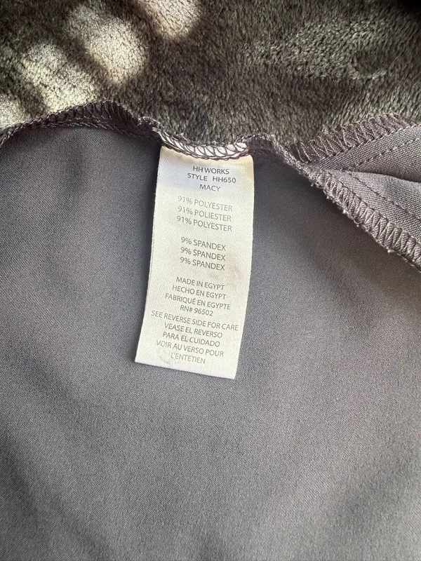 healing hands scrub top mandarin collar pewter grey - Image 3