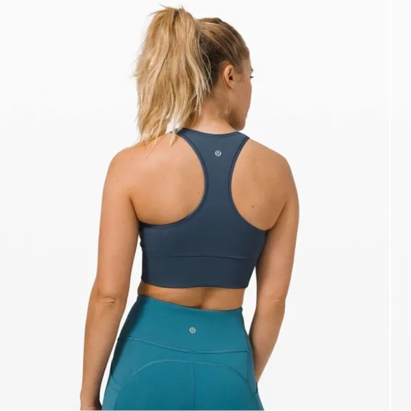 Lululemon Ebb to Train Bra *Medium Support, C/D Cup
Iron Blue - Image 4