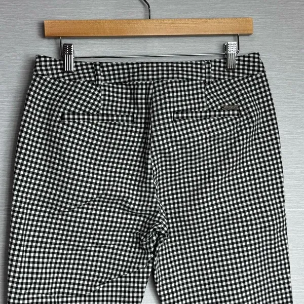 Michael Kors Gingham Pants Mid Rise Size 6 - Image 4