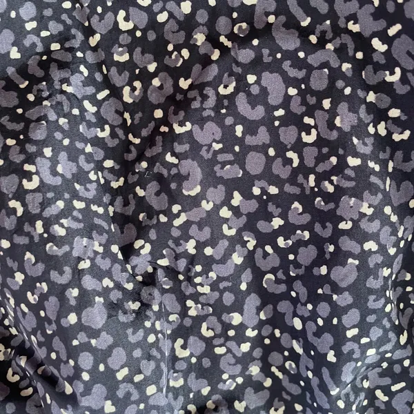 Free people movement no way home animal print athletic shorts Large black gray - Image 5