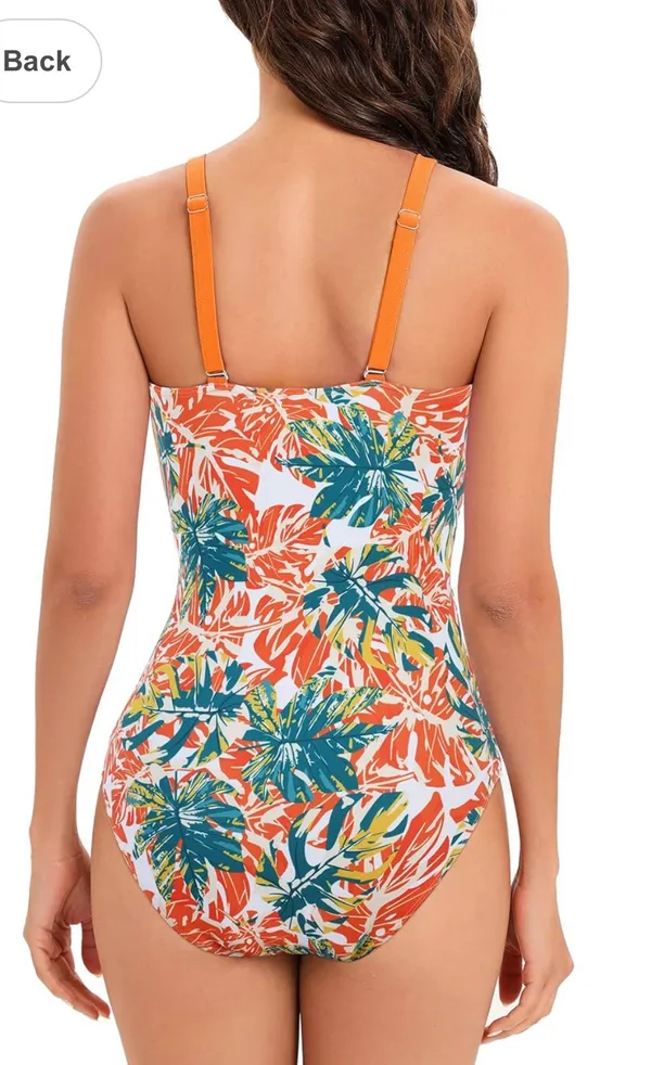 America Trend Swim Solutions Women's Jewels Tiered Tummy... - Image 2