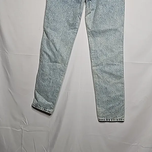 REVICE NWT ex boyfriend / player one stone wash denim jeans sz 24 - Image 6