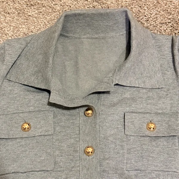NWT COMMENSE Button Wool - Image 10