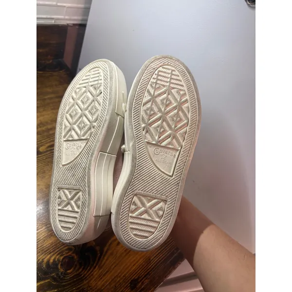 Converse Pale‎ Pink Platform Sneakers Women Size 6 - Image 8