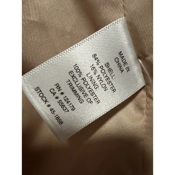 Johnston & Murphy Eyelash‎ Coat Jacket $179 Camel Textured Cozy Academia City - Image 6