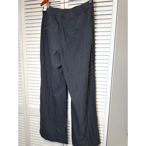 Abercrombie & Fitch The Sloane Wide Leg Tailored Pant Size Medium - Image 5