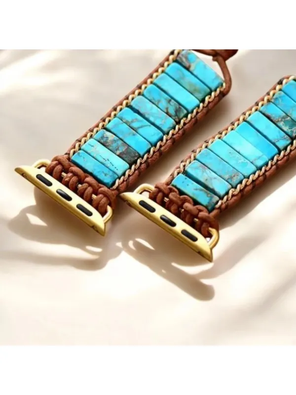 Cape Diablo Native Turquoise Protection Apple Watch Band Howlite Turquoise NWT - Image 6