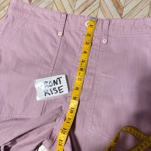 Madewell Perfect Vintage‎ Wide-Leg Pant Women 31 Grape High Rise Utility Edition - Image 12