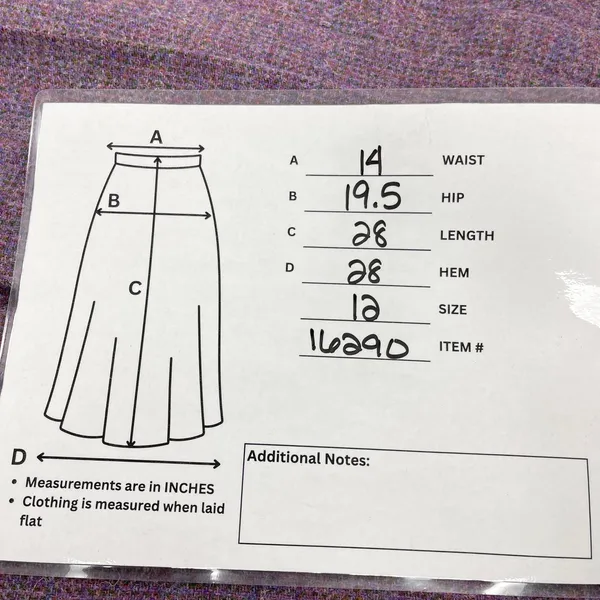 Vintage Womens Pleated Midi Skirt 12 Dark Academia Librarian Preppy Heritage - Image 11