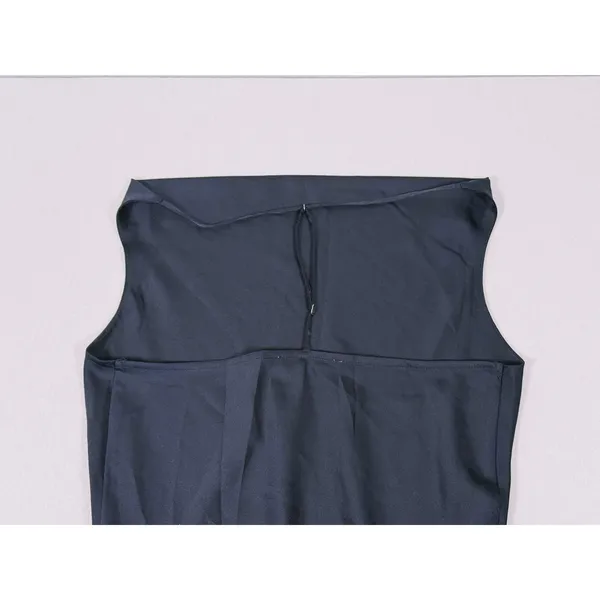 Abercrombie Satin Cowl Neck Bodysuit Size Small Black Minimal Elegant Going Out - Image 7