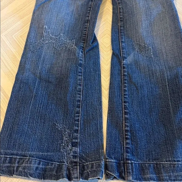 Citizens of Humanity Low Waist Full Leg #097 Jeans Size 28 Dark Blue - Image 8