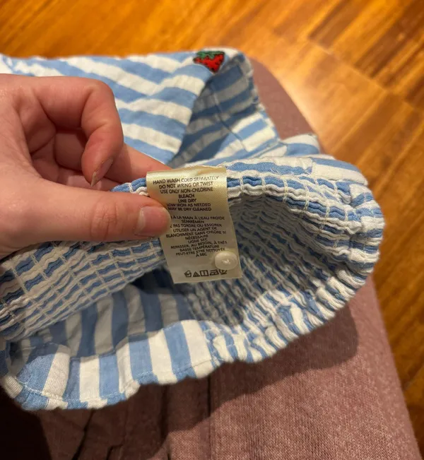 Reformation Anthropologie Maeve Strawberry Top - Image 6