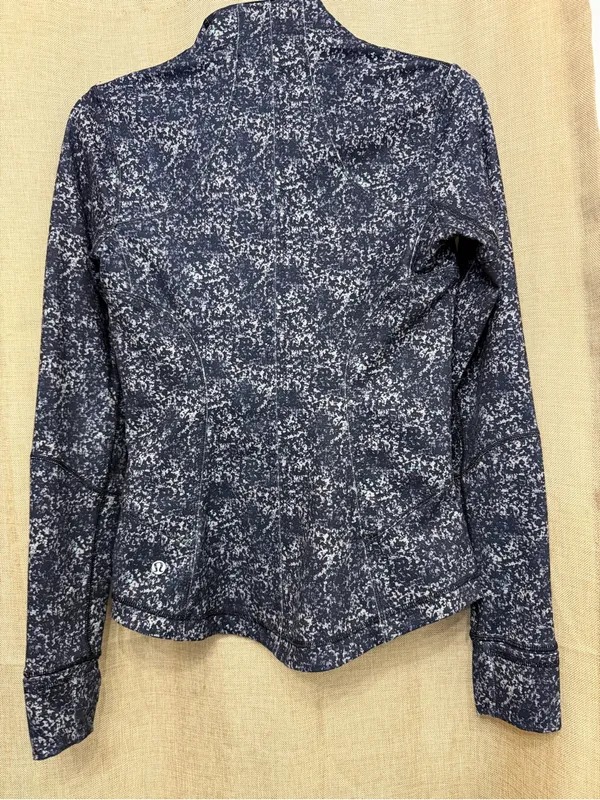 lululemon athletica Navy Speckle Full-Zip Utility Jacket - Image 3