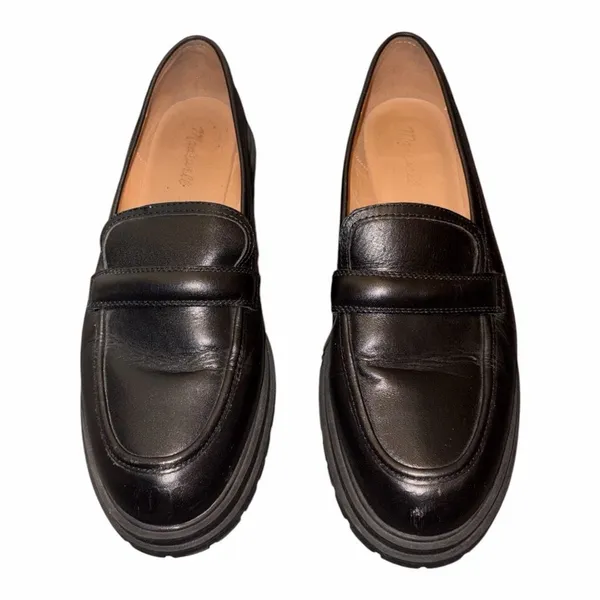 ✨Madewell The Bradley Lugsole Leather Sz 12 Loafers✨ - Image 5
