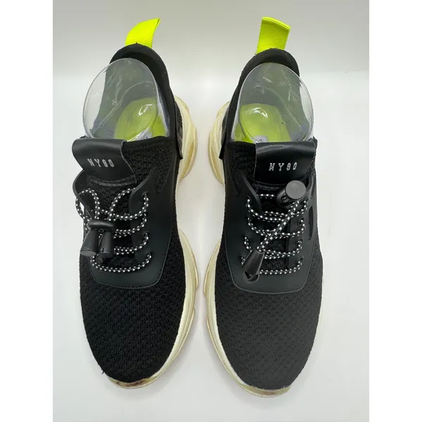 Steve Madden Shoes Women 7 Black NY90 Cinch‎ Tie Myles Sneaker Fashion Outdoor - Image 4