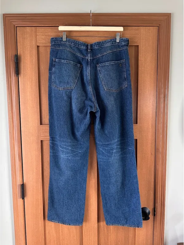 Pilcro Anthropologie High Rise Relaxed Wide Leg Jeans Women’s size 30T Tall - Image 6