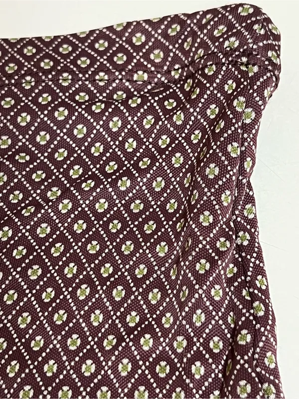 J. Crew Women’s Brown Diamond Pattern Skirt - Size Small - EUC - Image 2