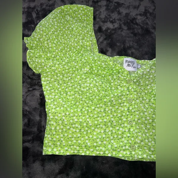 Princess Polly Laguna Top in Green Size 8 - Image 8