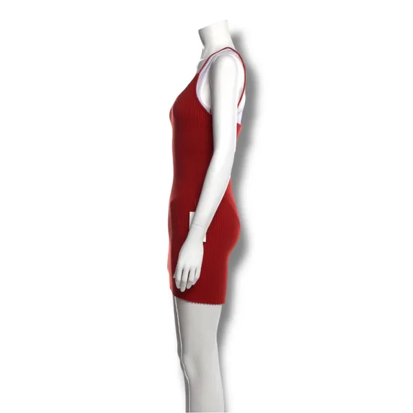 For Love And Lemons Red V Neck Mini Dress Size Large NWT - Image 4