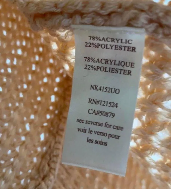 Anthropologie Blue Peach Ombr Sweater Cardigan - Image 3