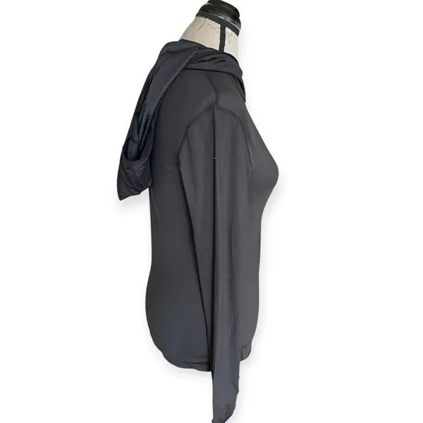 Mono B hoodie Top long Sleeve Black Medium - Image 3