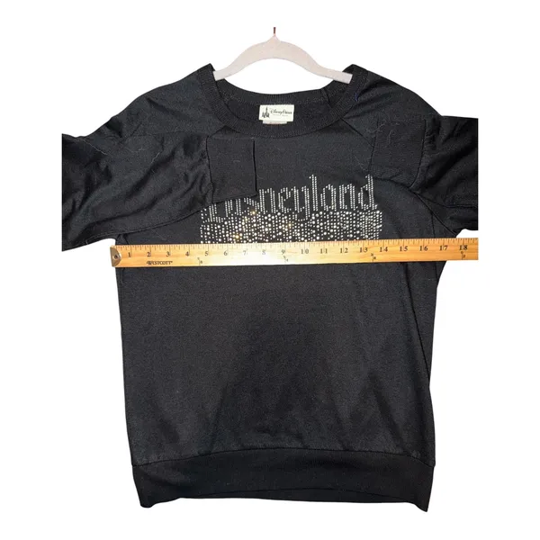 Disneyland Black Bling Sweatshirt, Small - Image 5