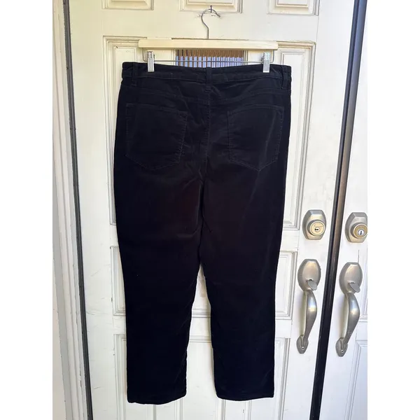 Abercrombie & Fitch Curve Love 90s Straight Ultra High Rise Faux Leather Jeans 4 - Image 2