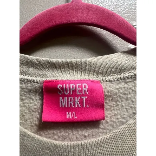 Super Mrkt. Ghouls Just Wanna Have Fun Halloween Crewneck Woman’s Size M/L - Image 6