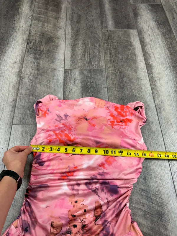 Abercrombie Pink Print Dress - Image 11