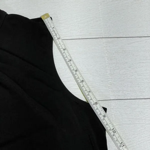 Roz & Ali Black Sleeveless High Neck Blouse Size Large - Image 8