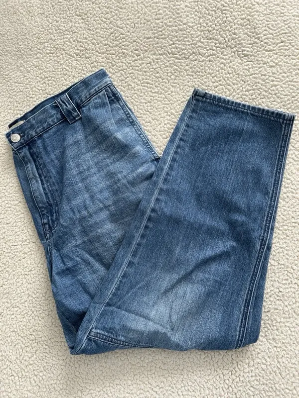 Madewell High Rise Cropped Tapered Leg Jeans in Ventnor Wash Size 30 - Image 8